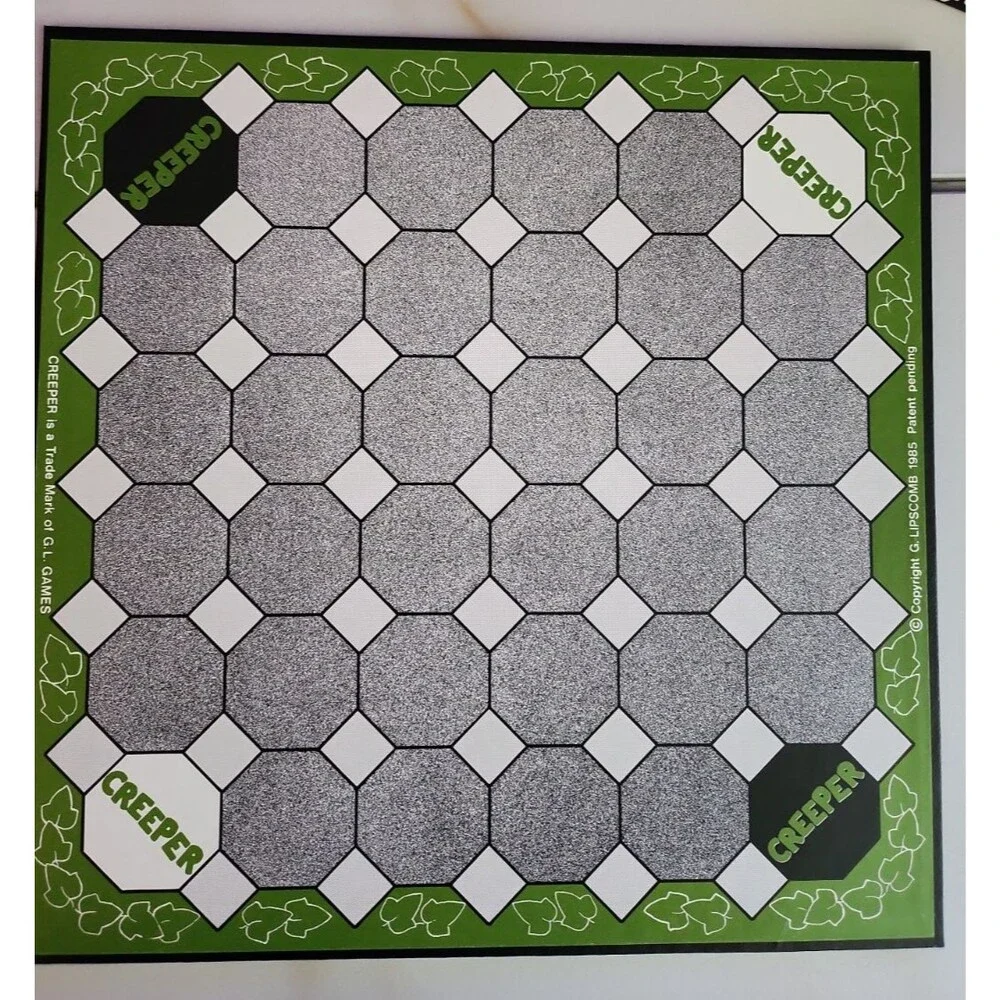 Creeper Strategy Board Game 1985 GL Games Lipscomb Vintage